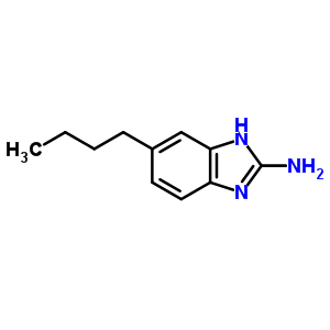 1H-benzimidazol-2-amine,5-butyl-(9ci) Structure,30486-72-7Structure