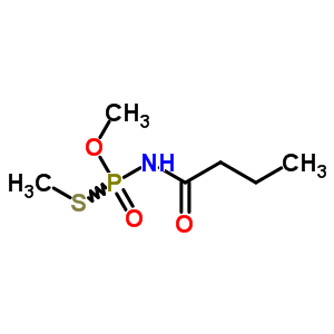 N-(methoxy-methylsulfanylphosphoryl)butanamide Structure,30560-26-0Structure