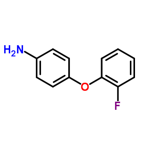 4-(2-氟苯氧基)苯胺结构式_305801-12-1结构式