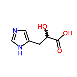 2-Hydroxy-3-(3h-imidazol -4-yl )propanoic acid Structure,30581-88-5Structure