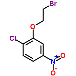 2-(2-Bromoethoxy)-1-chloro-4-nitrobenzene Structure,3062-53-1Structure