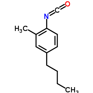 4-Butyl-2-methylphenyl isocyanate Structure,306935-81-9Structure