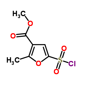 Methyl 5-(chlorosulfonyl)-2-methyl-3-furoate Structure,306936-35-6Structure