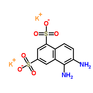 5,6-Diamino-1,3-naphthalenedisulfonic acid dipotassium salt Structure,307495-30-3Structure