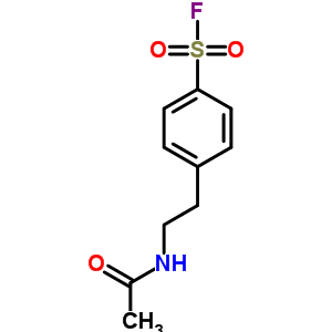 Benzenesulfonylfluoride, 4-[2-(acetylamino)ethyl]- Structure,30827-98-6Structure