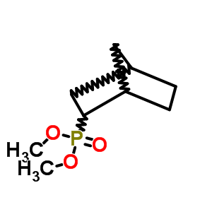 exo-(9CI)-双环[2.2.1]庚-2-基-磷酸二甲酯结构式_31061-88-8结构式