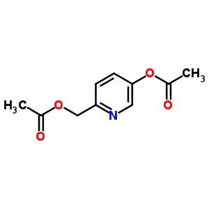 5-(乙酰基氧基)-2-吡啶甲醇 2-乙酸酯结构式_31181-78-9结构式