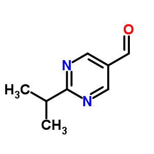 2-异丙基-嘧啶-5-甲醛结构式_312263-48-2结构式