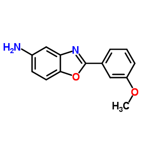 2-(3-Methoxyphenyl)-1,3-benzoxazol-5-amine Structure,313527-38-7Structure