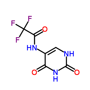 N-(2,4-dioxo-1h-pyrimidin-5-yl)-2,2,2-trifluoro-acetamide Structure,31385-11-2Structure