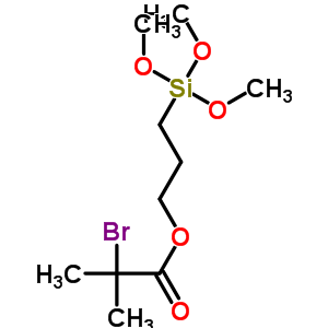 3-(Trimethoxysilylpropyl )-2-bromo-2-methylpropionate Structure,314021-97-1Structure