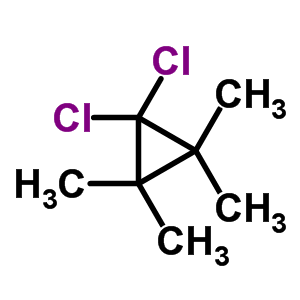 Cyclopropane,1,1-dichloro-2,2,3,3-tetramethyl- Structure,3141-45-5Structure