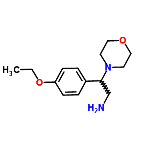 2-(4-Ethoxy-phenyl)-2-morpholin-4-yl-ethylamine Structure,31466-48-5Structure