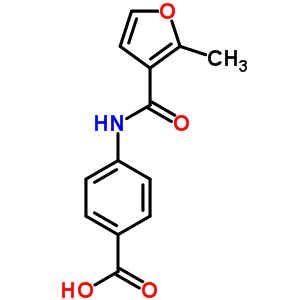 4-[(2-Methyl -3-furoyl )amino]benzoic acid Structure,314746-09-3Structure