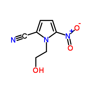 1H-pyrrole-2-carbonitrile,1-(2-hydroxyethyl)-5-nitro- Structure,3150-53-6Structure