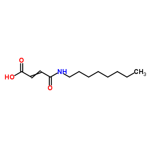 2-Butenoic acid,4-(octylamino)-4-oxo-, (2z)- Structure,3151-55-1Structure