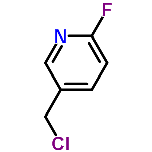 2-氟-5-吡啶甲基氯结构式_315180-15-5结构式