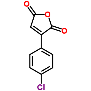 3-(4-氯苯基)-2,5-呋喃二酮结构式_3152-15-6结构式