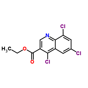 Ethyl 4,6,8-trichloroquinoline-3-carboxylate Structure,31602-08-1Structure