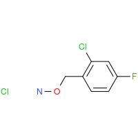 O-(2-chloro-4-fluorobenzyl)hydroxylamine hydrochloride Structure,317821-68-4Structure