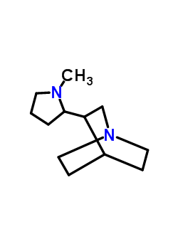 8-(1-Methylpyrrolidin-2-yl )-1-azabicyclo[2.2.2]octane Structure,31785-74-7Structure