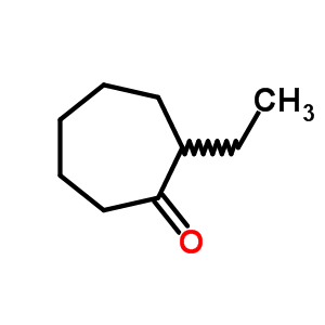 2-乙基环庚酮结构式_3183-41-3结构式