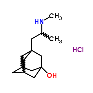 1-(2-Methylaminopropyl)-3-adamantanol hydrochloride Structure,31898-13-2Structure