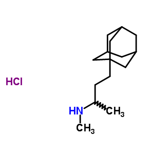 1-(3-Methylaminobutyl)adamantane hydrochloride Structure,31967-92-7Structure