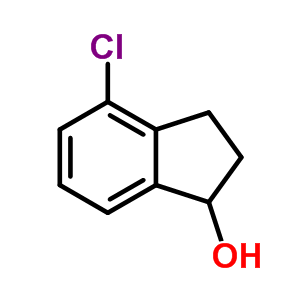 4-Chloro-2,3-dihydro-1h-inden-1-ol Structure,3199-71-1Structure