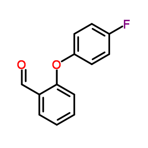 2-(4-Fluorophenoxy)benzaldehyde Structure,320423-61-8Structure