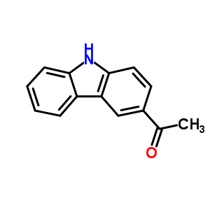 1-(9H-咔唑-3-基)乙酮结构式_3215-37-0结构式