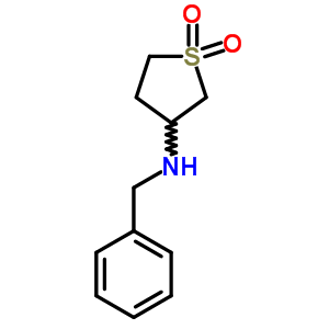 苄基-(1,1-二氧代-四氢-1lambda*6*-噻吩-3-基)-胺盐酸盐结构式_321580-44-3结构式