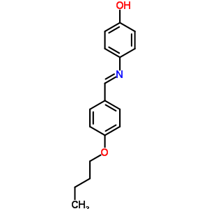 4-[[(4-Butoxyphenyl)methylene]amino]phenol Structure,32185-10-7Structure