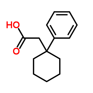 Cyclohexaneacetic acid,1-phenyl- Structure,32231-03-1Structure