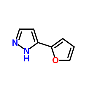 3-(2-呋喃基)-1H-吡唑结构式_32332-98-2结构式