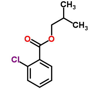 Benzoic acid,2-chloro-, 2-methylpropyl ester Structure,32357-17-8Structure