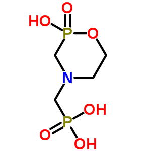 [(2-Hydroxy-2-oxido-1,4,2-oxazaphosphinan-4-yl)methyl]phosphonic acid Structure,32422-02-9Structure