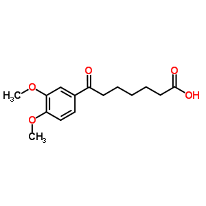 7-(3,4-Dimethoxyphenyl)-7-oxoheptanoic acid Structure,32435-16-8Structure