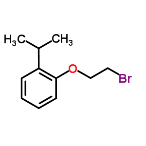 1-(2-溴-乙氧基)-2-异丙基-苯结构式_3245-44-1结构式