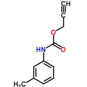 Carbamic acid,n-(3-methylphenyl)-, 2-propyn-1-yl ester Structure,32496-22-3Structure