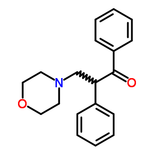 3-Morpholin-4-yl-1,2-diphenyl-propan-1-one Structure,32525-40-9Structure