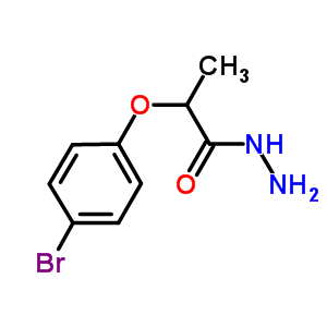 2-(4-Bromophenoxy)propanohydrazide Structure,325778-59-4Structure