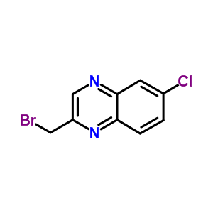 2-(溴甲基)-6-氯-喹噁啉结构式_32601-89-1结构式