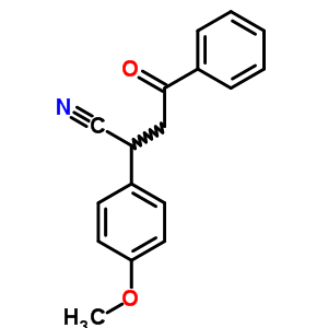 2-(4-Methoxyphenyl)-4-oxo-4-phenylbutanenitrile Structure,3261-89-0Structure