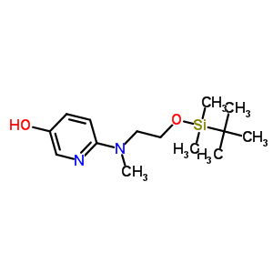 6-[[2-(Tert-butyldimethylsilyloxy)ethyl]methylamino]pyridin-3-ol Structure,326496-02-0Structure