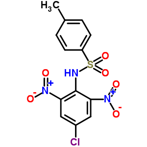 N-(4-chloro-2,6-dinitrophenyl)-4-methylbenzenesulfonamide Structure,32658-60-9Structure