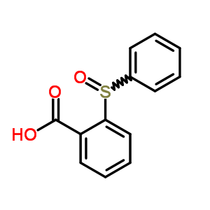 O-(苯基亚磺酰基)苯甲酸结构式_32664-47-4结构式