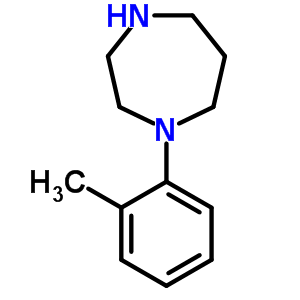 1-邻甲苯-1,4-二氮杂烷结构式_326860-05-3结构式