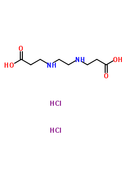 Ethylenediamine-n,n’-dipropionic acid dihydrochloride Structure,32705-91-2Structure