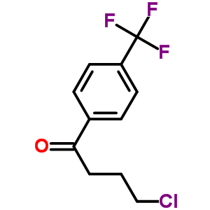 4-Chloro-1-oxo-1-(4-trifluoromethylphenyl)butane Structure,327617-82-3Structure